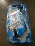 Bic Comfort 3 Disposable Razor, Men, 4 Razors. Fixed Price $5.10.