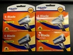 4X Equate Shave 5-BLADE W/trimmer Cartridges Each For Men Total 16. Fixed Price $22.99.