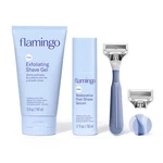 Flamingo Pubic Hair For Women, Shaving Kit, 1 Razor, Exfoliating Shavin.... Fixed Price $58.89.