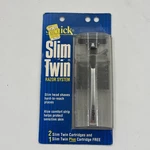 Vintage 1989 Schick Slim Twin Razor System 2 Blade Cartridges Gift Edition. Fixed Price $12.00.