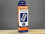 100 Treet Platinum Double Edge Shaving Blades 2 Sided For Safety. Fixed Price $9.99.