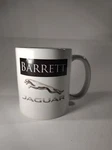 Jaguar White Coffee Mug - Barrett Dealership Beorne, Tx Black Orca Coatings. Fixed Price $12.97.
