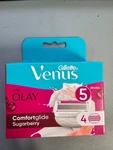 Gillette Venus & Olay Razor Blade Refills, Women's, Sugarberry Scent, 4 Count. Fixed Price $15.95.