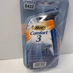 Bic 3 Disposable Men Razor Blade Comfortable Shave 4-CT. Fixed Price $12.99.