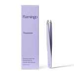 Flamingo Tweezers For Women Facial Hair, Stainless Steel Slant Tip. Fixed Price $38.99.