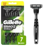 MACH3 Sensitive For Men, Disposable Razors, Pivoting Head Close. Fixed Price $27.05.