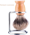Shave Stand Stainless Steel For Badger Shaving Brushes Holder. Fixed Price $19.99.