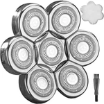 Wahfox Universa 7 Heads Replacement For Shaver, And Silver. Fixed Price $24.79.