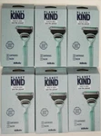 (6 Packs) Gillette Planet Kind 5 Blade Razor Kit 1 Handle + 2 Cartridges. Fixed Price $26.00.