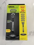 Gillettelabs With Exfoliating Bar By Razor For Men - 1 Handle, 4. Fixed Price $23.99.