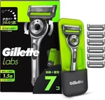 Gillette Labs Razor With Exfoliating Bar, 4 Cartridge Refills & Stand Set New. Fixed Price $50.00.