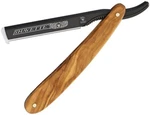Dovo Shavette Aluminum Blade Olive Wood Handle Straight Razor - 22142022. Fixed Price $68.62.