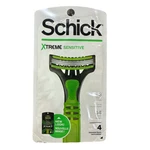 Schick XTREME3 Sensitive Disposable Razors - 4 Count. Fixed Price $13.99.