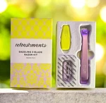 Refreshments Dazzling 5-BLADE Razor Kit Neon Fizz. Fixed Price $33.50.