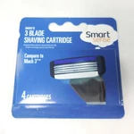Smart Sense Men's 3 Blade Shaving Cartridges 4. Fixed Price $9.99.