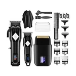 Roziapro Hair Clippers For Men Zero Gapped T-blade Trimmer Rechargeable Foil .... Fixed Price $131.31.
