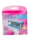 Harmon Face Values Triple Blade Cartridges, Fits Gilette Venus 4CT. Fixed Price $11.88.