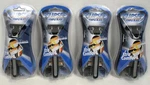Lot Of 4 Men's Eclipse 3 Razors Triple Blade Cartridges Aloe Pivoting Head A18. Fixed Price $16.90.