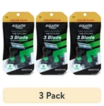Pack Equate Men's The Stylish Blade Disposable Razors XTREME3 Sensitive, 8CT. Fixed Price $19.49.