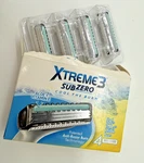 Schick Xtreme Razor Refill 4 Pack Old Stock Blade Cartridge Made In Usa. Fixed Price $21.00.