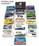 Gbs 120 Double Edge Safety Blade Variety - Bonus Alum Block Included!. Fixed Price $27.00.