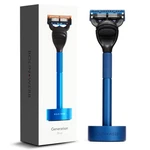 Bolin Webb Generation Razor Stand Blue. Fitted With Gillette FUSION5 B.... Fixed Price $161.49.