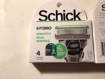 Schick Hydro 5 Sensitive Razor Blade Refills For Men 4 Cartridges. Fixed Price $13.99.