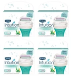 Schick Intuition Sensitive Care With Aloe & Vitamin E, 12 Cartridges. Fixed Price $27.99.