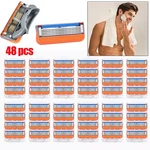 48X For Gillette Fusion Blade Refills Compatible 5 Proglide. Fixed Price $36.99.