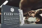 100 Facon Platinum Stainless Steel Single Edge Razor Blades Straight Barber. Fixed Price $15.00.