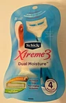 Schick Xtreme 3 Dual Moisture Smooth Glide Coconut Oil /aloe 4 Pk Women's Razors. Fixed Price $6.19.