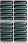 * 20 Schick Fx Diamond Razor Blades Fit Tracer Sports Cartridges Shaver Refills. Fixed Price $110.99.