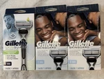 Gillette Skinguard Razors For Men, 1 Handle & Blade, 3 Pack. Fixed Price $24.99.