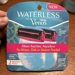 New Waterless By Gillette Venus Razors Lubricating Softgel With Aloe 2. Fixed Price $19.99.