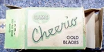Sams Cheerio Gold Blades Detroit Michigan Double Edge Razors Box & More. Fixed Price $18.99.