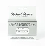 60 Rockwell Razors Double Edge Swedish Stainless Steel Blades - 3 X 20 Pack. Fixed Price $21.88.