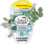 Soleil 5 Escape Scented Women's Disposable Razors, Blades, Comfortable Shave,. Fixed Price $21.24.