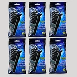 Xtracare Men's Twin Blade Razors, 10-COUNT Lubricating Strip (6-PACK). Fixed Price $19.48.