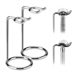 Linkidea 2 Pack Short Handle Safety Razor Stand, Stainless Steel Silver. Fixed Price $16.40.