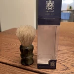 Vie Long Shaving Brush Grey Black Mix. Fixed Price $40.00.