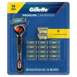 Gillette 12 Proglide + Shield Razor Cartridges Fits FUSION5 Handles. Fixed Price $37.90.