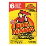 Penrose Big Mama Pickled Sausages, 2.4 Oz., 6 Pack. Fixed Price $6.95.