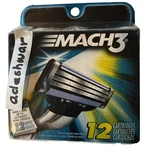 Gillette MACH3 Original Regular Shaver Razor Blade Refill 12 Cartridges. Fixed Price $30.30.