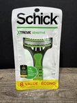 Schick Xtreme 8 Ct 3 Sensitive Men Blade Disposable Razor. Fixed Price $12.00.