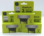 3PK- Philips Norelco One Blade Replacement Heads, 6 Total Sealed!. Fixed Price $37.49.