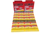 Lord Cool Double Edge Safety Razor Blades, 100 (20X5). Fixed Price $15.99.