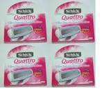16 Schick Quattro Women Razor Blades Cartridges Quatro Shaver Refills 4*4 Sealed. Fixed Price $29.49.