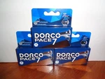Lot 3-4 Pack Dorco Pace Razor Cartridges For Men W/7 Precision Blades 12 Total. Fixed Price $49.95.