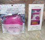 Sphynx 3 1 Portable Travel Razor & Refill Pack Pink Me Up Spray Lather Shave. Fixed Price $14.00.