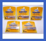 Schick Injector Blades W/durable Chromium 7 Per Pack - Of 5. Fixed Price $39.99.